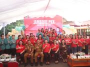 Wali Kota Caroll Senduk Membuka Kegiatan Jambore PKK Kota Tomohon