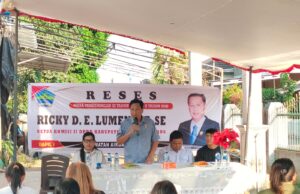 Reses Ricky Lumentut di Desa Kawangkoan: Infrastruktur Jalan dan Penerangan Serta Drainase Jadi Aspirasi Warga