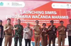 Tingkatkan Pelayanan Kesehatan RSUD Maria Walanda Maramis, Bupati Joune Ganda Launching SIMRS Berbasis Digital