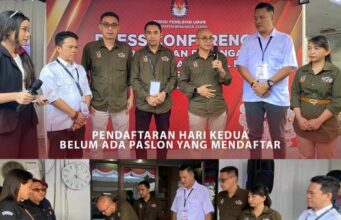 KPU Minut: Hari Kedua Belum Ada Paslon Datang Mendaftar