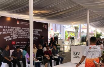 KPU Kota Manado Gelar Simulasi Pemungutan dan Penghitungan Suara Pilkada Serentak 2024