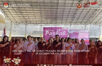 Sosialisasi Pilkada Bertajuk “Sobat”, KPU Minut Sasar Kaum Perempuan