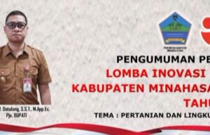 Pemkab Minut Umumkan Pemenang Lomba Inovasi Daerah 2024