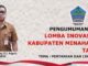 Pemkab Minut Umumkan Pemenang Lomba Inovasi Daerah 2024