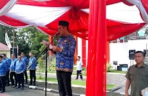 Bertindak Sebagai Irup HUT Korpri ke-53, Joune Ganda Ajak Abdi Negara di Minut Sukseskan Program Asta Cita Presiden Prabowo