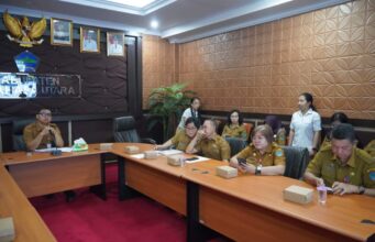 Jelang Akhir Tahun, Pemkab Minut Rakor Pengendalian Inflasi Bersama Kemendagri