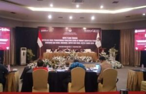 Hari ke-3, KPU Minut Rapat Pleno Rekapitulasi Suara Kecamatan Wori dan Kalawat