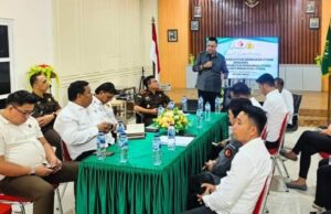 Perkuat Sinergitas Pemilu 2024, Bawaslu Minut Rakor Bersama Sentra Gakkumdu