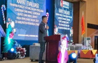 Bawaslu Minut Gelar Rapat Evaluasi Tahapan Pungut Hitung Pilkada Serentak 2024