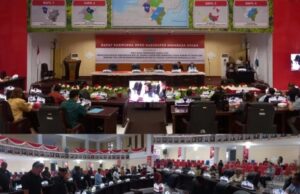 Dipimpin Vonny Rumimpunu, DPRD Minut Paripurnakan Tatib Baru