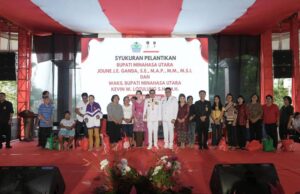 Syukuran Pelantikan JG-KWL Berkomitmen Membawa Minahasa Utara Makin Berdaya Saing Global