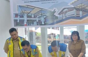 Usai Direnovasi, Pasar Airmadidi Lebih Modern dan Jadi Pusat Perekonomian Minahasa Utara