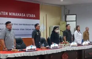 DPRD Minahasa Utara Gelar Paripurna Penandatanganan KUA-PPAS APBD Perubahan 2025