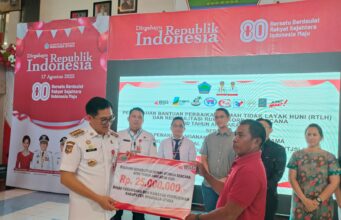 PT MSM dan Pemkab Minut Dukung Asta Cita Prabowo Lewat Program RTLH