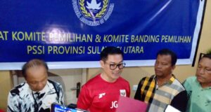 Bursa Ketua PSSI Sulut Dibuka, Joune Ganda Pendaftar Pertama di Komite Pemilihan