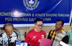 Bursa Ketua PSSI Sulut Dibuka, Joune Ganda Pendaftar Pertama di Komite Pemilihan