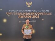 Capaian Kesehatan Meningkat, Pemkab Minut Raih UHC Award 2026