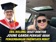 Eril Bolung: Riset Doktor Joune Ganda Perkuat Arah Pengembangan Pariwisata Minut