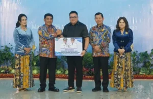 KWL Hadiri Syukuran Setahun Kepemimpinan YSK–Victory, Minut Terima Bantuan Infrastruktur