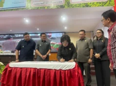 Hadiri Paripurna DPRD, Joune Ganda Siap Tindaklanjuti Rekomendasi LKPJ 2025