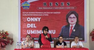 Gelar Reses di Dimembe, VAR Buka Ruang Aspirasi Bagi Masyarakat