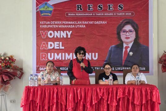 Gelar Reses di Dimembe, VAR Buka Ruang Aspirasi Bagi Masyarakat