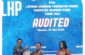 Raih WTP Lima Kali Berturut-turut, Bukti Tata Kelola Keuangan Pemkab Minut Baik dan Akuntabel