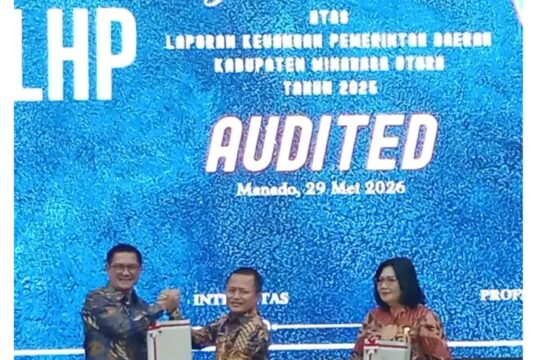 Raih WTP Lima Kali Berturut-turut, Bukti Tata Kelola Keuangan Pemkab Minut Baik dan Akuntabel