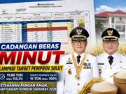 Stok Cadangan Beras Capai 19,80 Ton, Bukti Komitmen Pemkab Minut Jaga Ketahanan Pangan Daerah