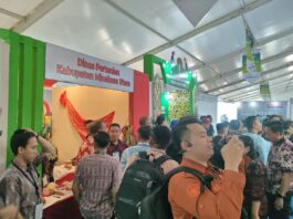 Produk Lokal Minut Jadi Buruan Pengunjung di Stan Pemkab PENAS KTNA Gorontalo