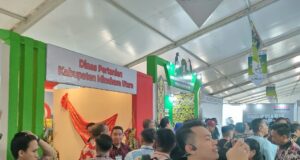 Produk Lokal Minut Jadi Buruan Pengunjung di Stan Pemkab PENAS KTNA Gorontalo