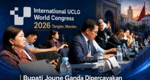 Bupati Joune Ganda Jadi Pembicara di Forum UCLG 2026 Maroko Angkat Isu Pencegahan Konflik
