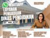 Disdik Minut Buka Layanan Pengaduan dan Administrasi Via WhatsApp
