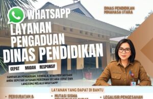 Disdik Minut Buka Layanan Pengaduan dan Administrasi Via WhatsApp