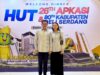 Tampil Elegan dengan Batik Deli Serdang, Joune Ganda bersama Ny Rizya Davega Hadiri Welcome Dinner HUT APKASI