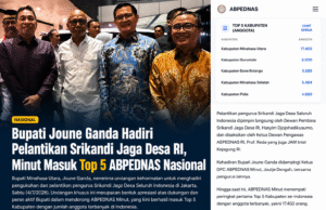 Diundang Khusus ke Jakarta, Joune Ganda Antar Minut Masuk Top 5 ABPEDNAS Nasional