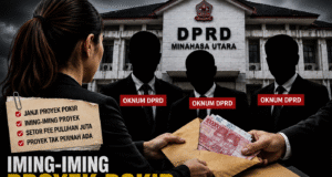 Iming-iming Proyek Pokir, Pengusaha Mengaku “Kena Bodok” Setor Fee Puluhan Juta ke Tiga Oknum Anggota DPRD Minut