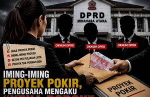 Iming-iming Proyek Pokir, Pengusaha Mengaku “Kena Bodok” Setor Fee Puluhan Juta ke Tiga Oknum Anggota DPRD Minut