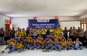 Siapkan Tenaga Kerja Lokal, MSM-TTN Gandeng PT. GMA Bekali Pelajar SMK 1 Liksel Kealihan Alat Berat