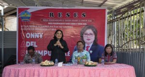 Ketua DPRD Minut Vonny Rumimpunu Buka Ruang Aspirasi Warga Lewat Reses di Desa Werot