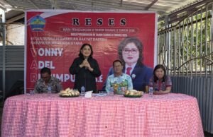 Ketua DPRD Minut Vonny Rumimpunu Buka Ruang Aspirasi Warga Lewat Reses di Desa Werot