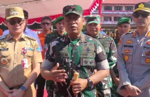 Antisipasi Ancaman El Nino dan Karhutla Pemkab Minut Bersama Korem 131 Santiago Gelar Apel Kesiapsiagaan