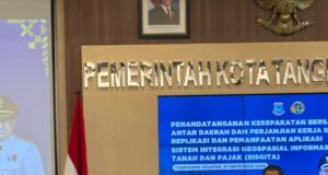 Perkuat Sistem Pengelolaan Peta Pajak dan Pertanahan, Pemkab Minut Bersama Pemkot Tangsel Teken MoU SISGITA
