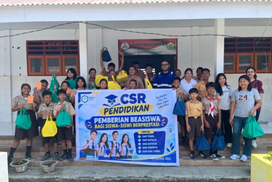 CSR Pendidikan PT. MCL Menyasar 84 Siswa dari Lima Sekolah di Kecamatan Kema