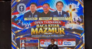 Open Turnamen Baca Kitab Mazmur PIKI Minut Resmi Dibuka Joune Ganda